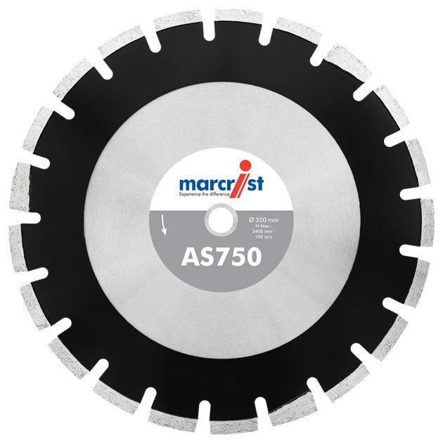 Diamanttrennscheibe Marcrist AS750 für Asphalt
