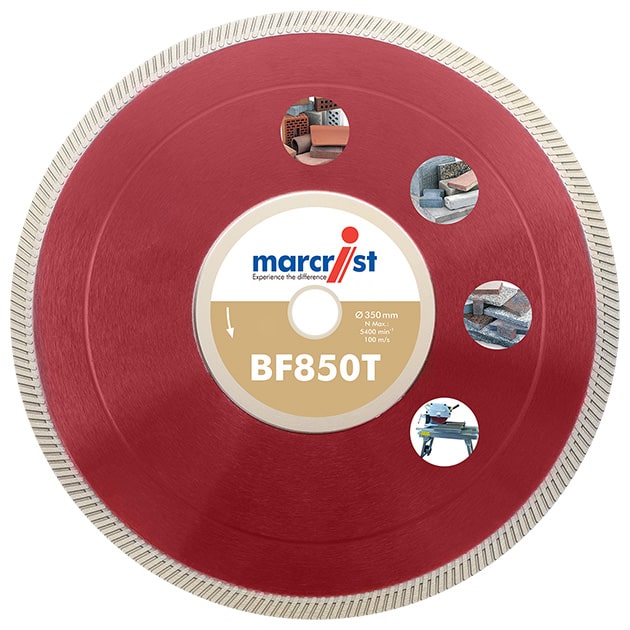 Diamanttrennscheibe Marcrist BF850T Tischsägen-Scheibe