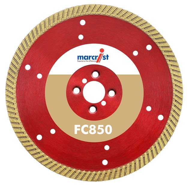 Diamanttrennscheibe Marcrist FC850 für Montagefräsen