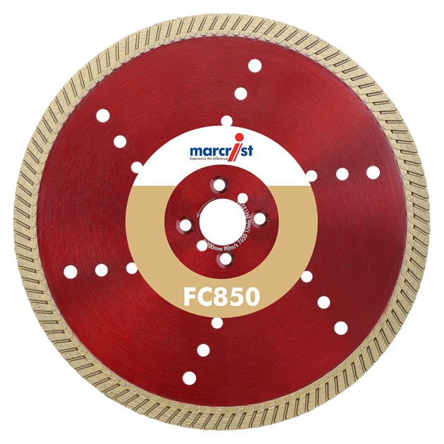 Diamanttrennscheibe Marcrist FC850 für Montagefräsen