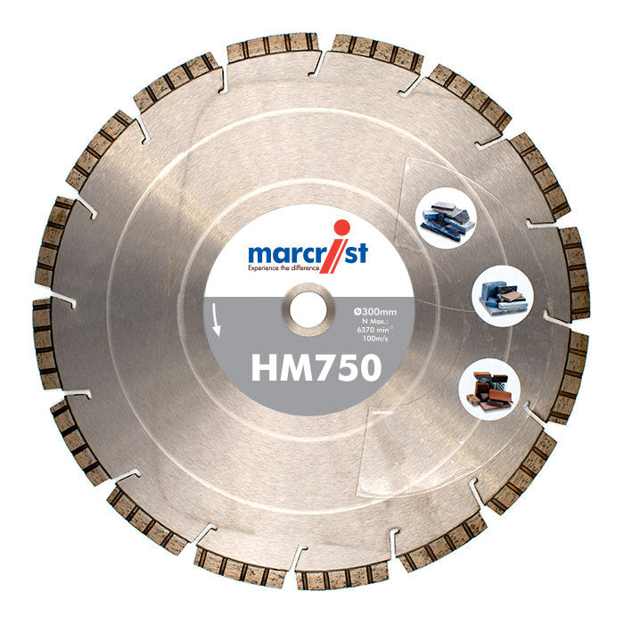 Diamanttrennscheibe Marcrist HM750 für Granit