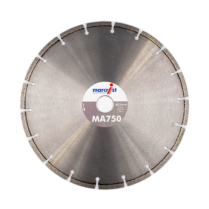 Diamanttrennscheibe MA750 Marmor und Schiefer