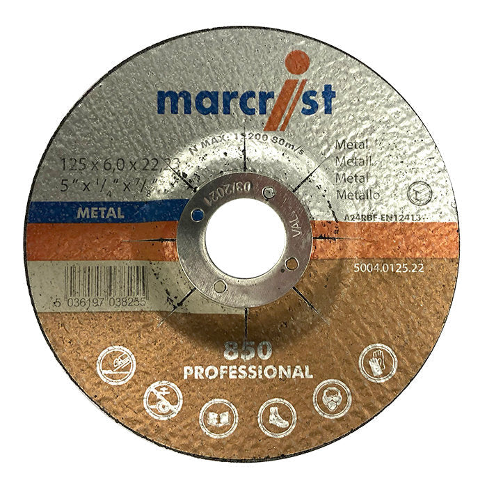 Marcrist 850 Korund Schruppscheibe für Metall (VPE 25 Stück)